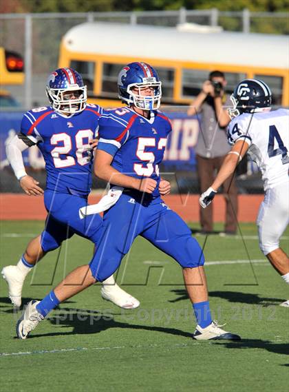 Thumbnail 3 in Central Catholic @ Trinity Christian (TAPPS Division 1 Bi-District Playoff) photogallery.