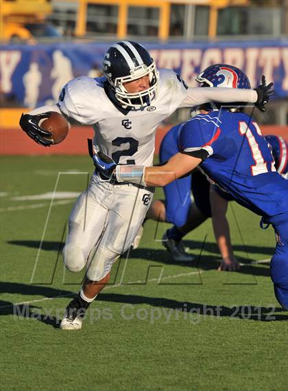 Thumbnail 2 in Central Catholic @ Trinity Christian (TAPPS Division 1 Bi-District Playoff) photogallery.