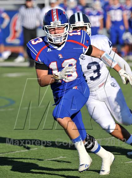 Thumbnail 1 in Central Catholic @ Trinity Christian (TAPPS Division 1 Bi-District Playoff) photogallery.