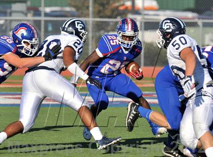 Thumbnail 1 in Central Catholic @ Trinity Christian (TAPPS Division 1 Bi-District Playoff) photogallery.