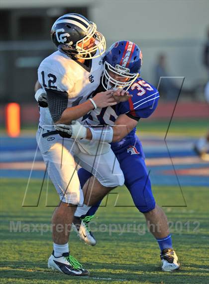 Thumbnail 3 in Central Catholic @ Trinity Christian (TAPPS Division 1 Bi-District Playoff) photogallery.