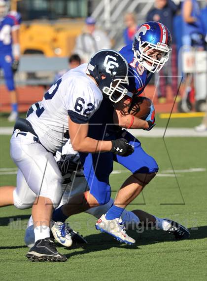 Thumbnail 2 in Central Catholic @ Trinity Christian (TAPPS Division 1 Bi-District Playoff) photogallery.