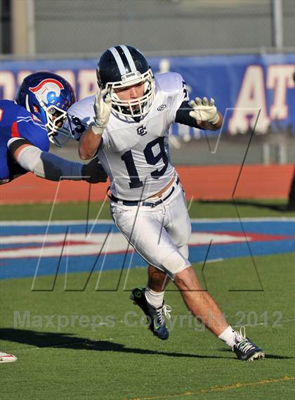 Thumbnail 1 in Central Catholic @ Trinity Christian (TAPPS Division 1 Bi-District Playoff) photogallery.