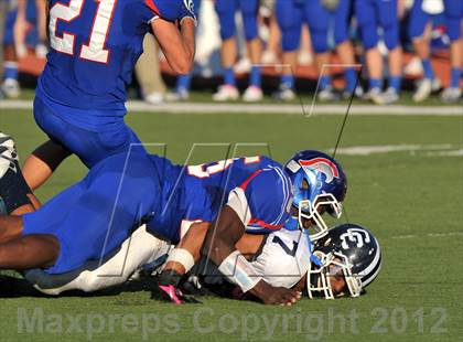 Thumbnail 3 in Central Catholic @ Trinity Christian (TAPPS Division 1 Bi-District Playoff) photogallery.