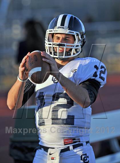 Thumbnail 3 in Central Catholic @ Trinity Christian (TAPPS Division 1 Bi-District Playoff) photogallery.