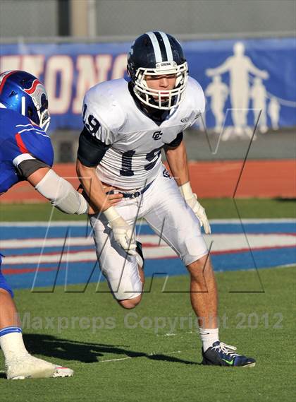Thumbnail 3 in Central Catholic @ Trinity Christian (TAPPS Division 1 Bi-District Playoff) photogallery.