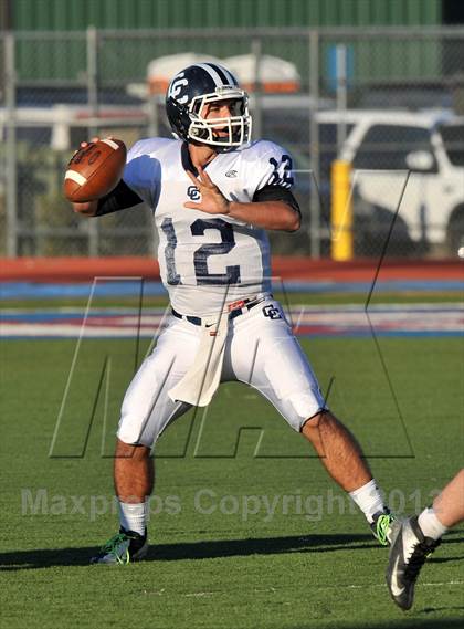Thumbnail 3 in Central Catholic @ Trinity Christian (TAPPS Division 1 Bi-District Playoff) photogallery.