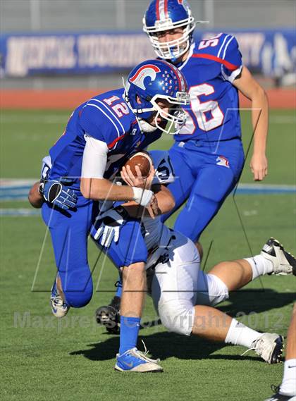 Thumbnail 3 in Central Catholic @ Trinity Christian (TAPPS Division 1 Bi-District Playoff) photogallery.
