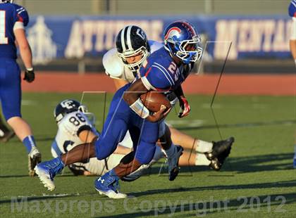 Thumbnail 2 in Central Catholic @ Trinity Christian (TAPPS Division 1 Bi-District Playoff) photogallery.