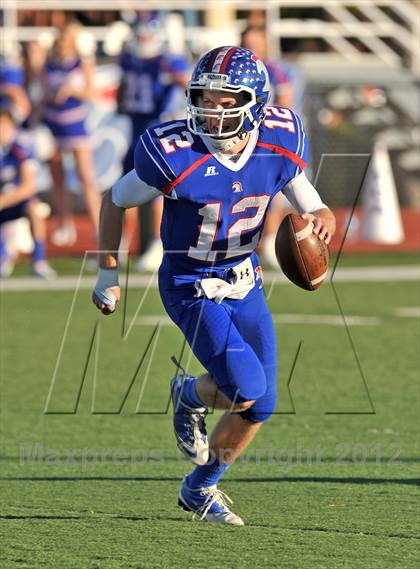 Thumbnail 3 in Central Catholic @ Trinity Christian (TAPPS Division 1 Bi-District Playoff) photogallery.