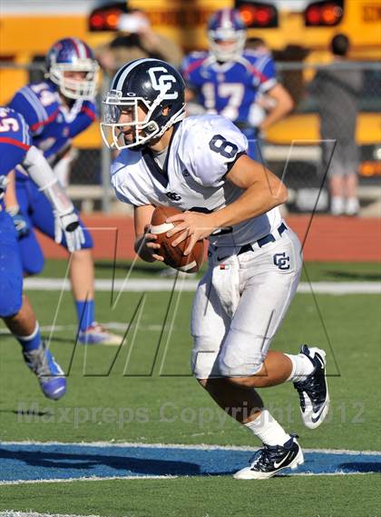 Thumbnail 3 in Central Catholic @ Trinity Christian (TAPPS Division 1 Bi-District Playoff) photogallery.