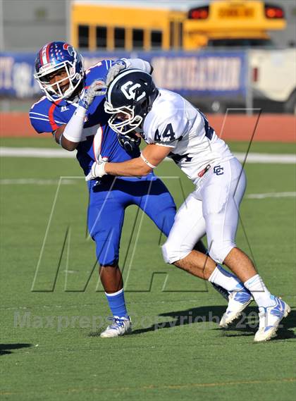 Thumbnail 2 in Central Catholic @ Trinity Christian (TAPPS Division 1 Bi-District Playoff) photogallery.