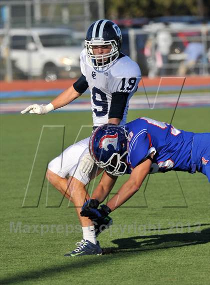 Thumbnail 1 in Central Catholic @ Trinity Christian (TAPPS Division 1 Bi-District Playoff) photogallery.