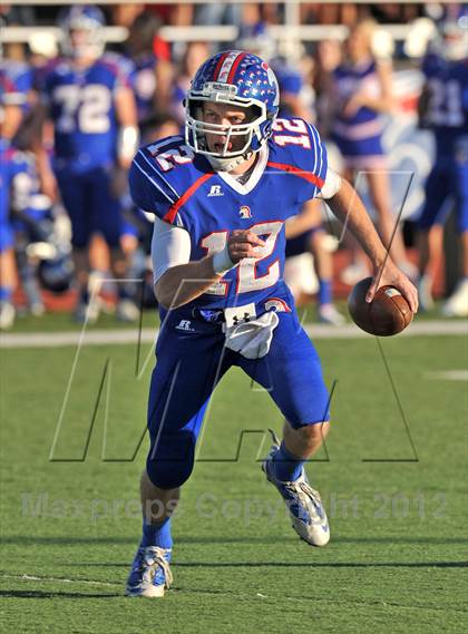 Thumbnail 2 in Central Catholic @ Trinity Christian (TAPPS Division 1 Bi-District Playoff) photogallery.