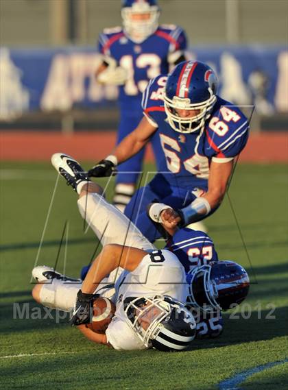Thumbnail 2 in Central Catholic @ Trinity Christian (TAPPS Division 1 Bi-District Playoff) photogallery.