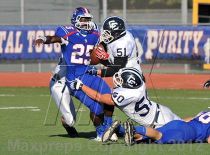 Thumbnail 2 in Central Catholic @ Trinity Christian (TAPPS Division 1 Bi-District Playoff) photogallery.
