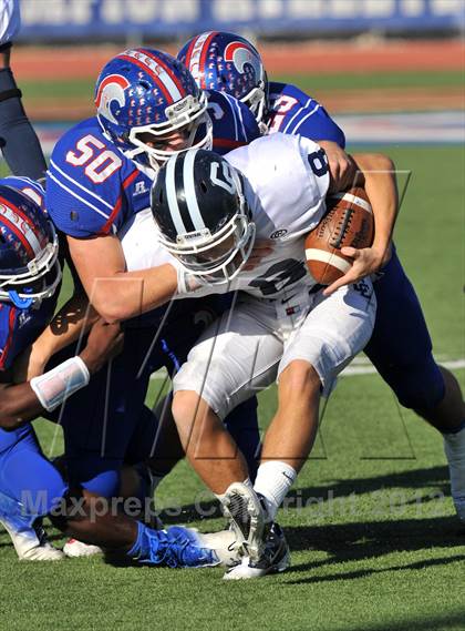 Thumbnail 2 in Central Catholic @ Trinity Christian (TAPPS Division 1 Bi-District Playoff) photogallery.