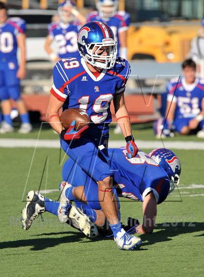 Thumbnail 3 in Central Catholic @ Trinity Christian (TAPPS Division 1 Bi-District Playoff) photogallery.