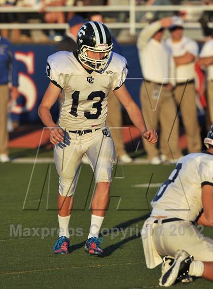 Thumbnail 3 in Central Catholic @ Trinity Christian (TAPPS Division 1 Bi-District Playoff) photogallery.