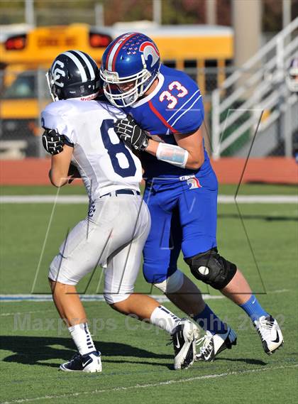 Thumbnail 2 in Central Catholic @ Trinity Christian (TAPPS Division 1 Bi-District Playoff) photogallery.