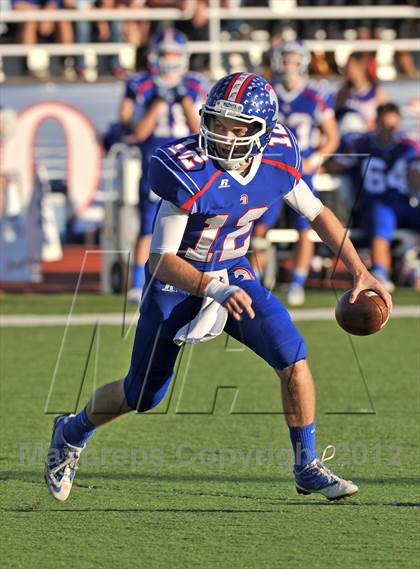 Thumbnail 3 in Central Catholic @ Trinity Christian (TAPPS Division 1 Bi-District Playoff) photogallery.
