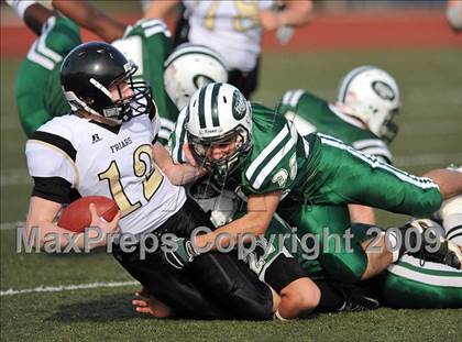 Thumbnail 1 in St. Anthony's vs. Holy Trinity (CHSFL Class AAA Final) photogallery.