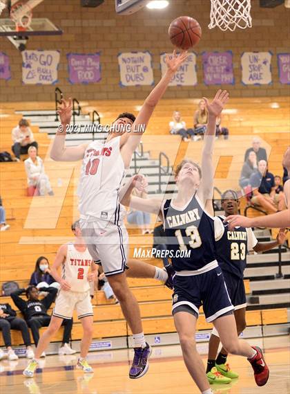 Thumbnail 3 in Calvary Chapel vs. Tesoro (Mariko Memorial Classic) photogallery.