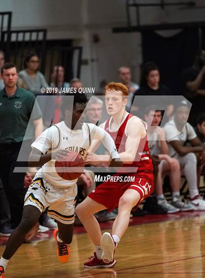 Thumbnail 2 in Monsignor Bonner/Archbishop Prendergast Catholic vs. Archbishop Carroll  (PIAA 4A Quarterfinal) photogallery.