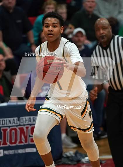 Thumbnail 2 in Monsignor Bonner/Archbishop Prendergast Catholic vs. Archbishop Carroll  (PIAA 4A Quarterfinal) photogallery.
