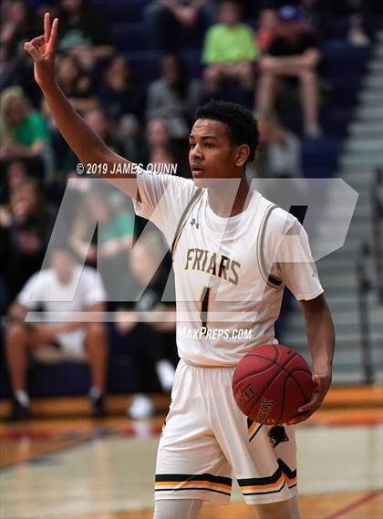 Thumbnail 1 in Monsignor Bonner/Archbishop Prendergast Catholic vs. Archbishop Carroll  (PIAA 4A Quarterfinal) photogallery.