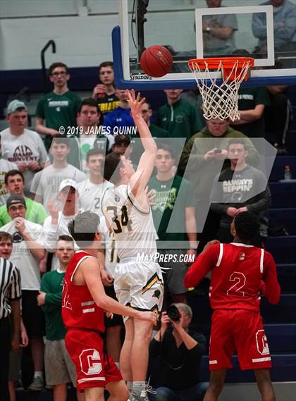 Thumbnail 2 in Monsignor Bonner/Archbishop Prendergast Catholic vs. Archbishop Carroll  (PIAA 4A Quarterfinal) photogallery.