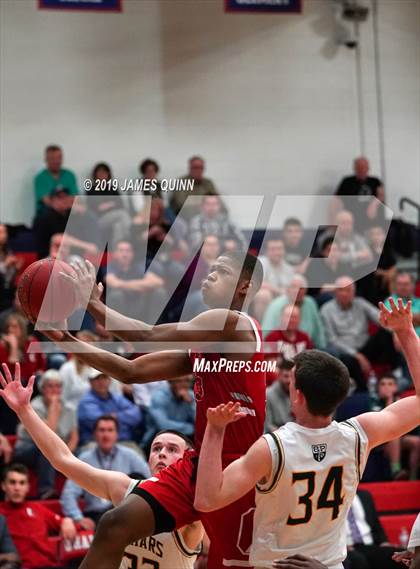 Thumbnail 3 in Monsignor Bonner/Archbishop Prendergast Catholic vs. Archbishop Carroll  (PIAA 4A Quarterfinal) photogallery.