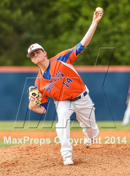 Thumbnail 1 in Parkview vs. West Forsyth (GHSA 6A Round 1 Playoff) photogallery.