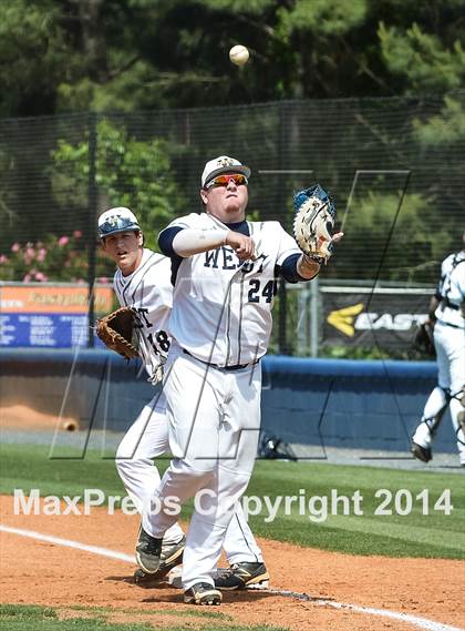 Thumbnail 1 in Parkview vs. West Forsyth (GHSA 6A Round 1 Playoff) photogallery.