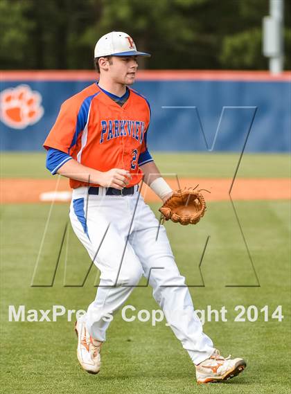 Thumbnail 3 in Parkview vs. West Forsyth (GHSA 6A Round 1 Playoff) photogallery.