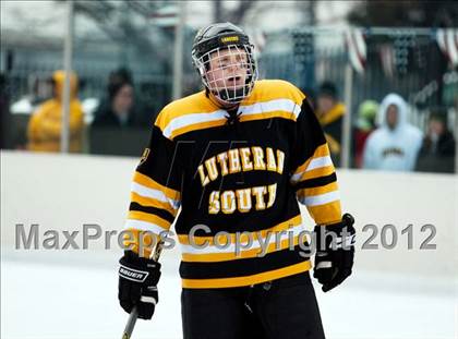 Thumbnail 3 in Clayton vs. Lutheran South (St. Louis Winter Classic) photogallery.