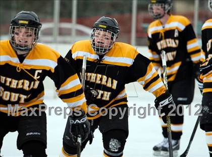 Thumbnail 1 in Clayton vs. Lutheran South (St. Louis Winter Classic) photogallery.
