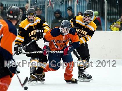 Thumbnail 2 in Clayton vs. Lutheran South (St. Louis Winter Classic) photogallery.