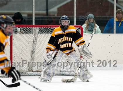 Thumbnail 1 in Clayton vs. Lutheran South (St. Louis Winter Classic) photogallery.