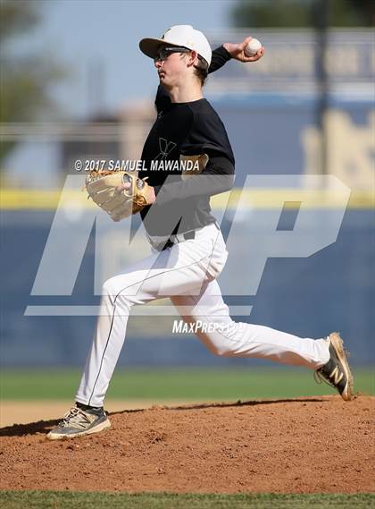 Thumbnail 1 in Xavier Prep vs Notre Dame (SO) photogallery.