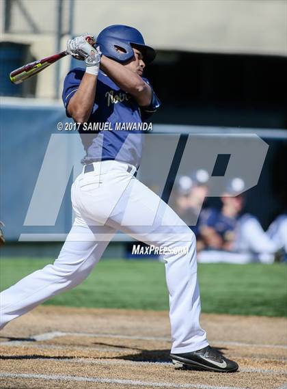 Thumbnail 1 in Xavier Prep vs Notre Dame (SO) photogallery.