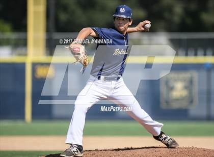 Thumbnail 1 in Xavier Prep vs Notre Dame (SO) photogallery.