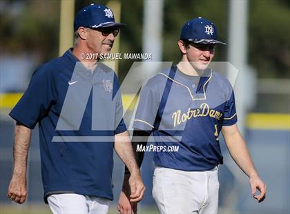 Thumbnail 2 in Xavier Prep vs Notre Dame (SO) photogallery.