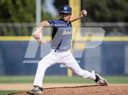 Thumbnail 1 in Xavier Prep vs Notre Dame (SO) photogallery.