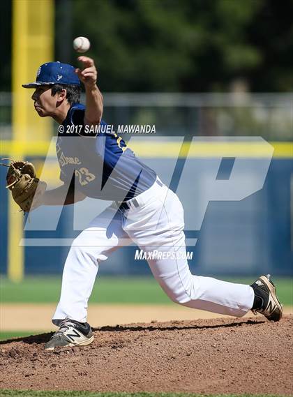 Thumbnail 2 in Xavier Prep vs Notre Dame (SO) photogallery.