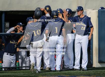 Thumbnail 2 in Xavier Prep vs Notre Dame (SO) photogallery.