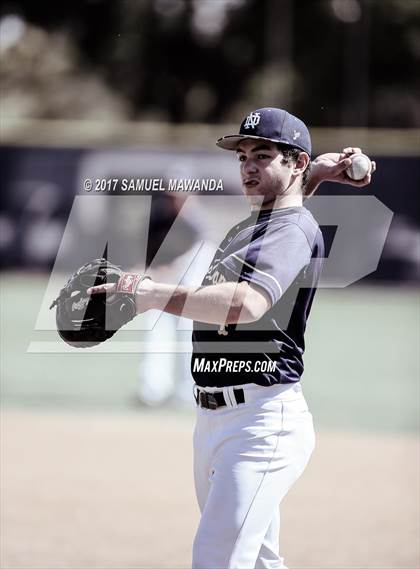 Thumbnail 1 in Xavier Prep vs Notre Dame (SO) photogallery.