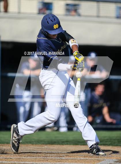 Thumbnail 2 in Xavier Prep vs Notre Dame (SO) photogallery.