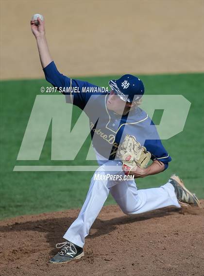 Thumbnail 1 in Xavier Prep vs Notre Dame (SO) photogallery.