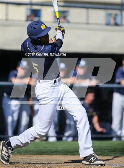 Thumbnail 3 in Xavier Prep vs Notre Dame (SO) photogallery.
